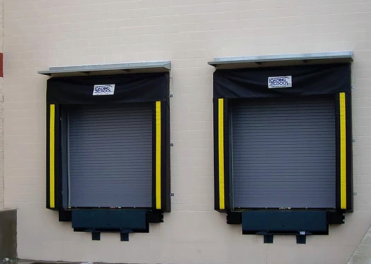 top 2 sealing systems for overhead loading dock doors & gates dock seals by loading dock inc.