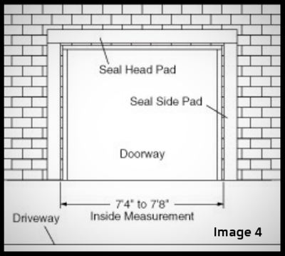 top 2 sealing systems for overhead loading dock doors & gates, image 4; seal pad top 2 sealing systems for overhead loading dock doors & gates, image 4; seal pad