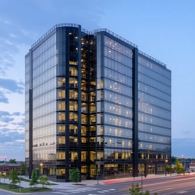 a very elegant class A office building in new jersey-1