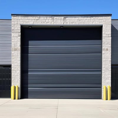 commercial overhead doors made with recycled materials