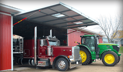 Agricultural Hydraulic Garage Door 1