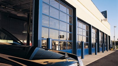 Aluminum Full View Door