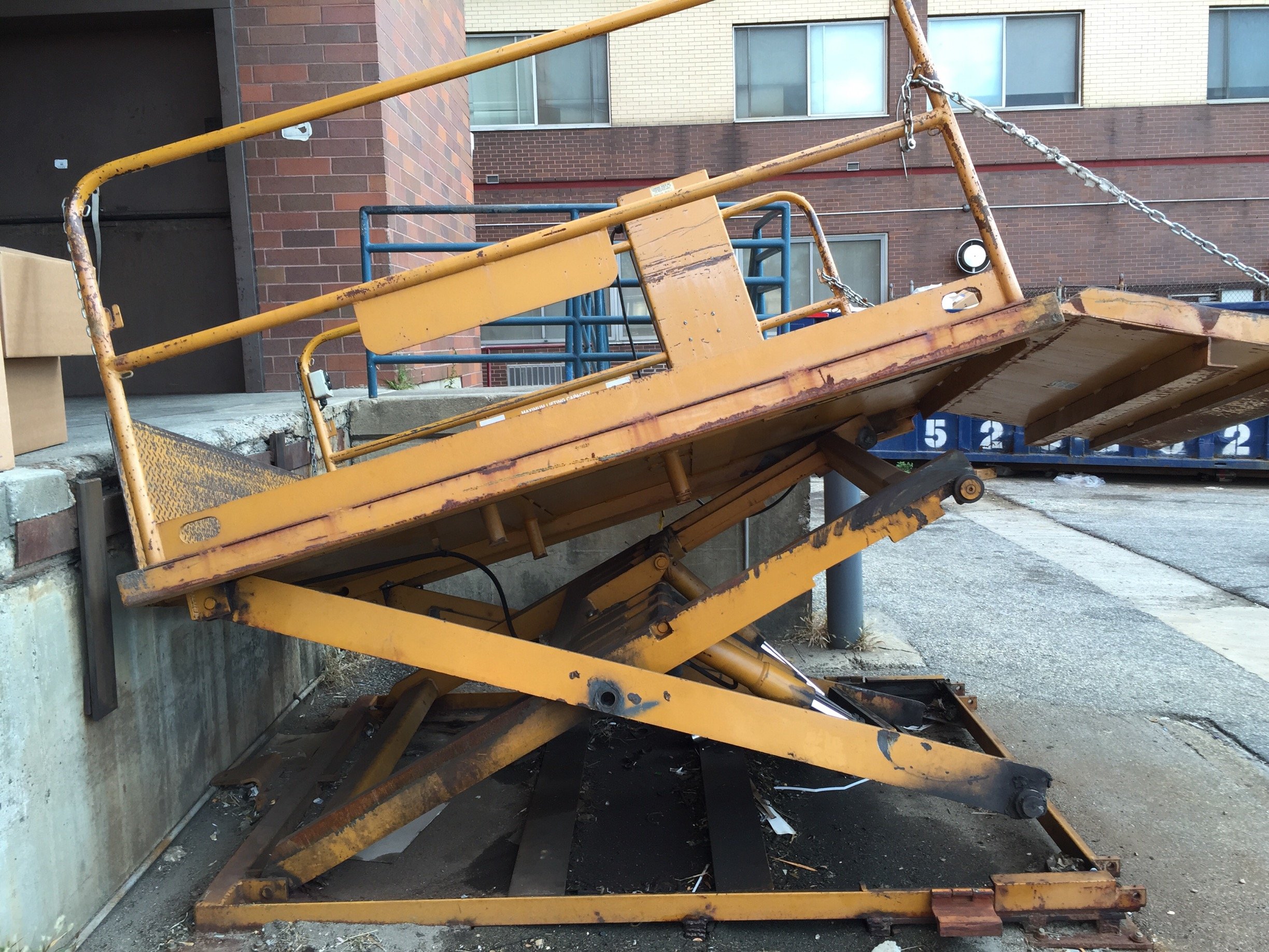 Dock Lift Repairs NJ & NYC Metro Area By Loading Dock, Inc.