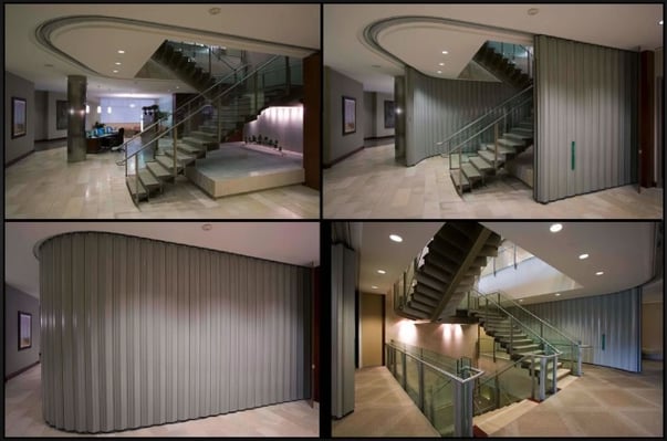 Fire Guard Accodrion Doors