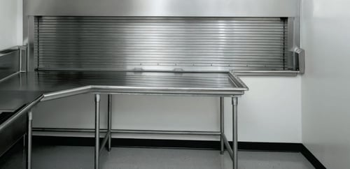 Fire Rated Counter Roll Up Door 4