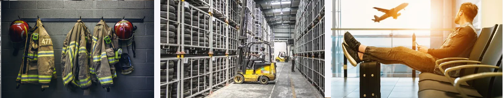 Firehouses, Warehouses, Airports Images