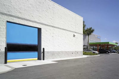 High-Speed Exterior Fabric Door