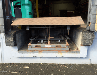 Loading dock plate repair, loading dock leveler repair NJ NYC-1