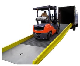 Portable Steel Yard Ramp
