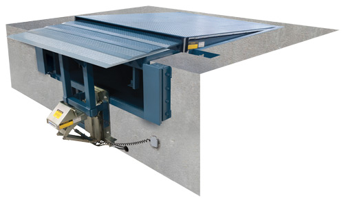 Nordock Edge of Mount Dock Leveler, NORDOCK LEVER™ Series - Model EM Manual Dock Leveler