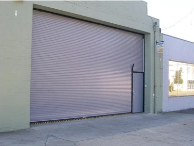 Rollup Door with Man Door installed by Loading Dock Inc in NJ