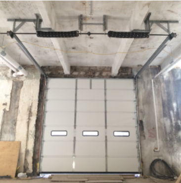 Sectional Overhead Doors with Low Headroom Space NYC NJ Area