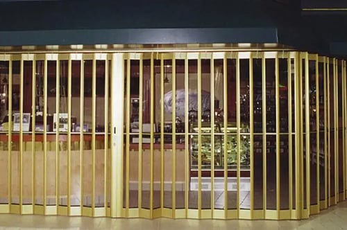 Side-Folding Security Grille in New Jersey