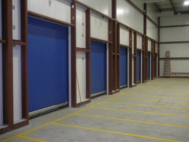 cold storage door