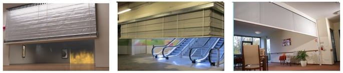 different kinds of fire curtains