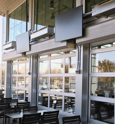Air Curtains in a Restaurant in NJ
