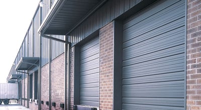 overhead sectional steel door