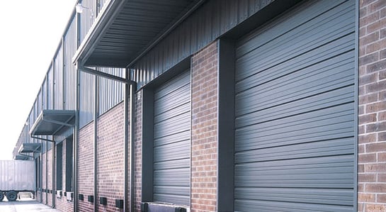 overhead sectional steel door