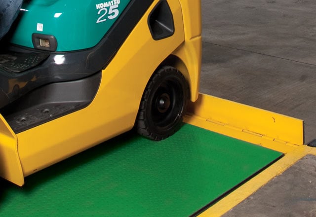 Kelley Dock Leveler Plate Equipment,  Safety Barrier Lips