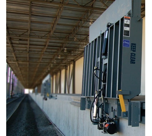 Serco Dock Levelers, Vertical Storing Dock Levelers, HRL Hydraulic Dock Levelers