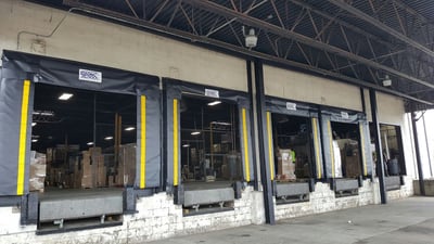 top 2 sealing systems for overhead loading dock doors & gates loading dock, inc. dock seal and shelter installation
