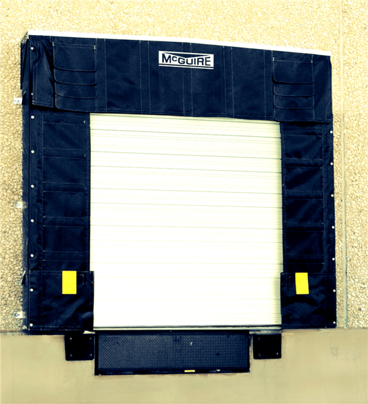 top 2 sealing systems for overhead loading dock doors, dock seal installation by loading dock inc.jpg